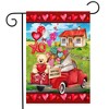 Briarwood Lane Valentine's Garden Flag 12x18 For Outdoor Love Filled Pickup For Valentine's Heart Truck Garden Flag Flags For Outside - 2 of 4