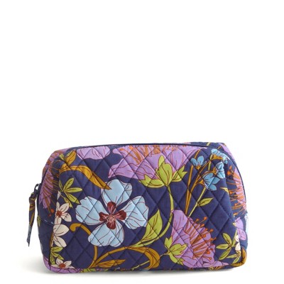Vera Bradley Women's Outlet Cotton Essential Medium Cosmetic Bag