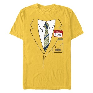 Men's Beetlejuice Beetlejuice Hello My Name Is Bob Costume T-Shirt - 1 of 3