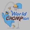 Men's Sesame Street Cookie Monster World Chompion T-Shirt - 2 of 4