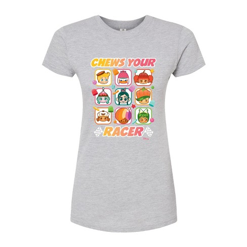 Women's - Disney - Chews Your Racer Juniors Fitted Graphic T-Shirt - image 1 of 2