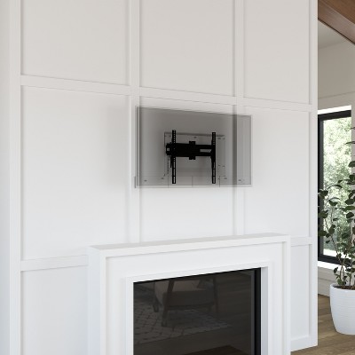 Emma and Oliver Full Motion TV Wall Mount-32"-55", 40"-84" TV-Built in Level-Quick Release Cords