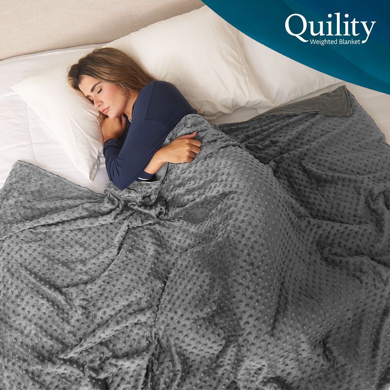 Quility Weighted Blanket for Kids or Adults with Soft Cover, 3 of 7