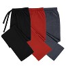 DARESAY Mens Lounge Pants with Pockets - Mens Pajama Pants - Lounge Pants Men, Up to 3XL Pack of 3 - 3 of 4