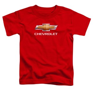 Toddler Boys' Chevrolet Chevy Bowtie Stacked T Shirt - 1 of 2
