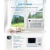 R.W.FLAME 10,000 BTU Window Air Conditioner Cools up to 450 Sq.ft, Remote Control, 6 in 1 Energy Saving Air Conditioner Window Unit, Easy to Install - 4 of 4
