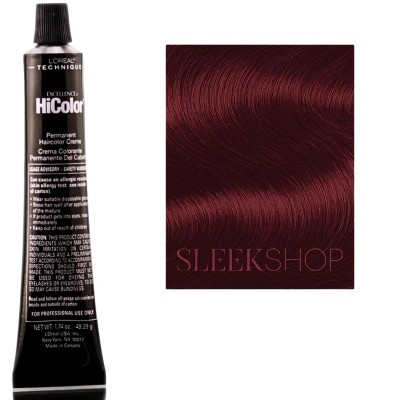 L'oreal Tecnique HiColor Violet for Dark Hair Only (#H20 RED VIOLET) Loreal HighColor Permanent Dye High Color