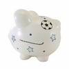 Child To Cherish 7.75 In Sports Paper Star Piggy Bank Soccer Hockey Baseball Footbal Decorative Banks - 2 of 3