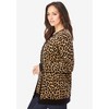 Jessica London Women's Plus Size Fine Gauge Cardigan - 4 of 4