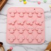Unique Bargains Candy Making Moulds 16-Cavity Mushroom Collection Candy Mould Hand Wash 6.69"x6.5"x0.63" 1 Pc - 2 of 4
