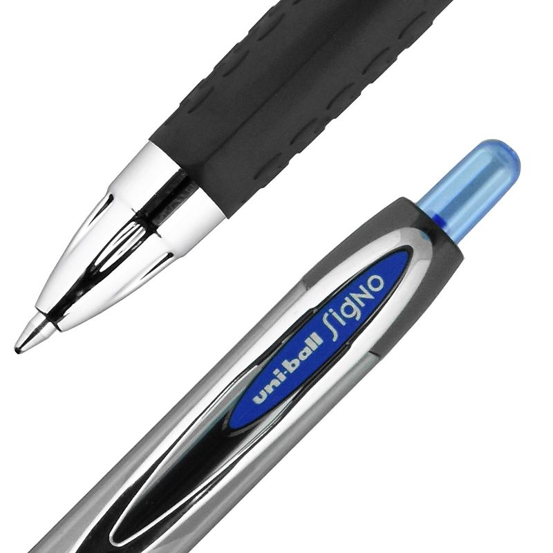 uni-ball uniball 207 Retractable Gel Pens Medium Point 0.7mm Blue Ink 12/Pack (33951), 2 of 9