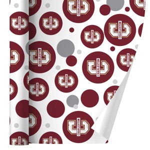 College of Charleston Cougars Logo Premium Gift Wrap Wrapping Paper Roll 30x72 - 1 of 4