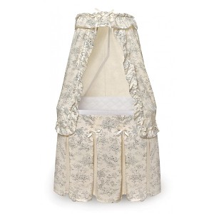 Badger Basket Majesty Baby Bassinet with Canopy. - 1 of 4