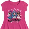 Girls' - LOL Surprise! - We're All Queens Fit & Flair Cap Sleeve Dress - 2 of 2