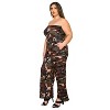 L I V D Women's Freya Camo Cargo Jumpsuit - 2 of 3