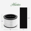 Hunter Replacement Air Purifier Filter Value Pack H-HF625 for HPH625  2 in 1 Air Purifier & Humidifier Combo, 3 Piece Set, White - 2 of 4
