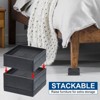 Unique Bargains Square Adjustable Non-Slip Couch Bed Furniture 1300 Lbs Risers - 3 of 4