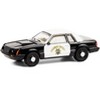 1982 Ford Mustang SSP Black & White CHP "California Highway Patrol" "Hot Pursuit" Series 36 1/64 Diecast Model Car by Greenlight - 2 of 3