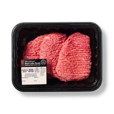 Beef Cube Steak - price per lb - Good & Gather™