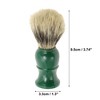 Unique Bargains Durable Shaving Brush 3.74"x1.3" Green 1 Pc - 2 of 4