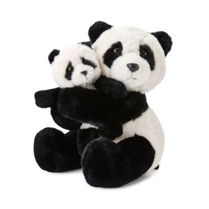 FAO Schwarz 10" Mommy and Me Panda Plush - 1 of 4