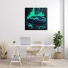 Stupell Industries Urban Sports Car Neon Graffiti Canvas Wall Art - 2 of 4