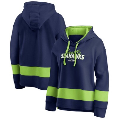 Nfl Seattle Seahawks Boys' Long Sleeve Performance Hooded Sweatshirt :  Target