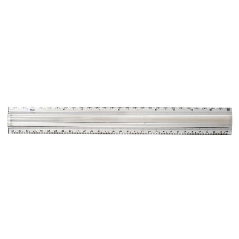 Helix Magnifying Ruler, 12 Inches, Clear, 2 of 3