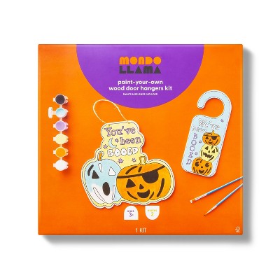You Got Booed 3 Tiered Pumpkin Hanger with Paints - Mondo Llama™