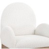 Meridian Furniture,Waldorf Boucle Fabric Dining Chair - 4 of 4