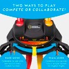 National Geographic Air Rocket Racers STEM Toy – Dual Launcher Set with 4 Foam Rockets - 2 of 4
