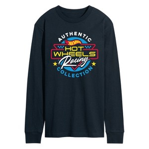 Men's - Hot Wheels - Authentic Collection Badge Long Sleeve Graphic T-Shirt - 1 of 3