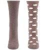 2 Pair Women's Cashmere Socks - 2 of 4