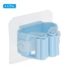 Unique Bargains Broom Grippers Self Adhesive Mop Dustpan Holders 1.9"x0.9"x1.8" 4 Pcs - 3 of 4