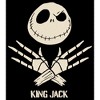 Men's The Nightmare Before Christmas King Jack T-Shirt - 2 of 4