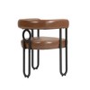 CAVINAS Contemporary Chenille Accent Chair with Sturdy Metal Frame,1PC/2PCS Arm Chair for Living Room,Apartment - 2 of 4
