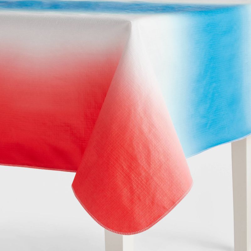 PEVA Table Cover Red/White/Ombre - Sun Squad&#8482;, 3 of 5