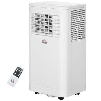 HOMCOM Portable Air Conditioner Fan with Remote, Evaporative Cooler, Home AC Unit with Dehumidifier