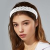 Unique Bargains Women's Bling Rhinestone Headband 0.79 Inch Wide 1 Pc - 2 of 4
