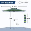 GustoWave Outdoor 9 Ft Patio Umbrella for Pool, Deck, Yard - 2 of 4