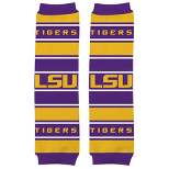 Baby Fanatic Officially Licensed Toddler & Baby Unisex Crawler Leg Warmers - NCAA LSU Tigers