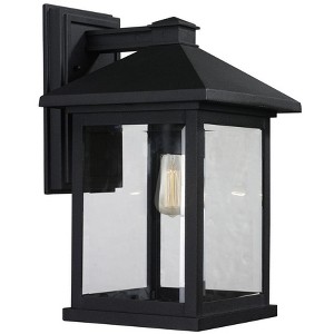 Portland Outdoor Wall Light - Dimmable, Wet Rated, Aluminum, 1 Bulb, 100W, 9.5" x 15.75" - 1 of 4