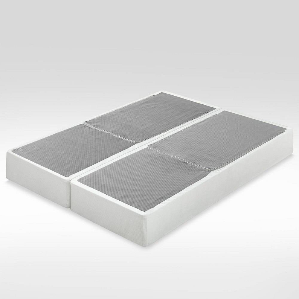 9" Split King Jayanna Bifold Box Spring White - Zinus