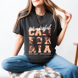 Simply Sage Market Wonderful California Garment Dyed Tee - 1 of 4