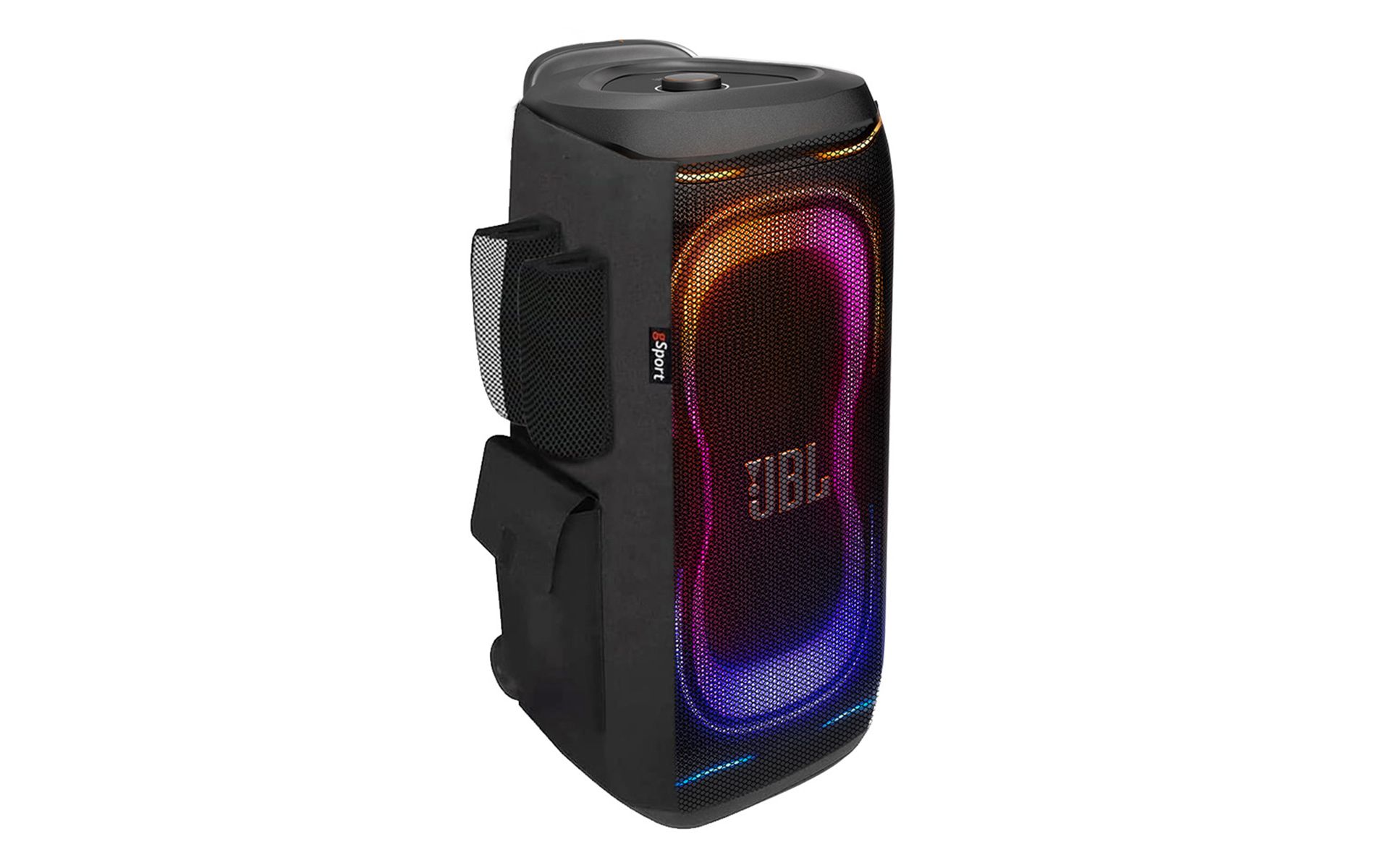 JBL PartyBox 330 Portable Party Speaker Bundle with gSport Cargo Sleeve (Black)
