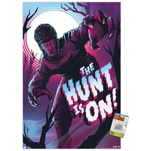 Trends International The Wolfman - The Hunt Is On by César Moreno Unframed Wall Poster Prints - 1 of 4