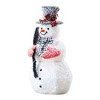 CIPACHO 3FT Lighted Snowman Yard Decor - Holding Spade Pre-lit with 110 Warm White LEDs (Indoor/Outdoor Xmas) - 4 of 4