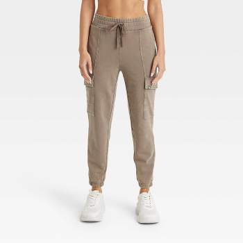 Women's Brushed Sculpt Pocket Straight Leg Pants - All In Motion™ Espresso  2x : Target