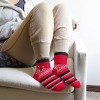 NBA Chicago Bulls Multi Stripe Fuzzy Socks - image 3 of 3