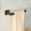 BWE 5-Piece Bath Hardware Set with Towel Bar, 2 Towel Hook,Toilet Paper Holder and Towel Ring - 3 of 4